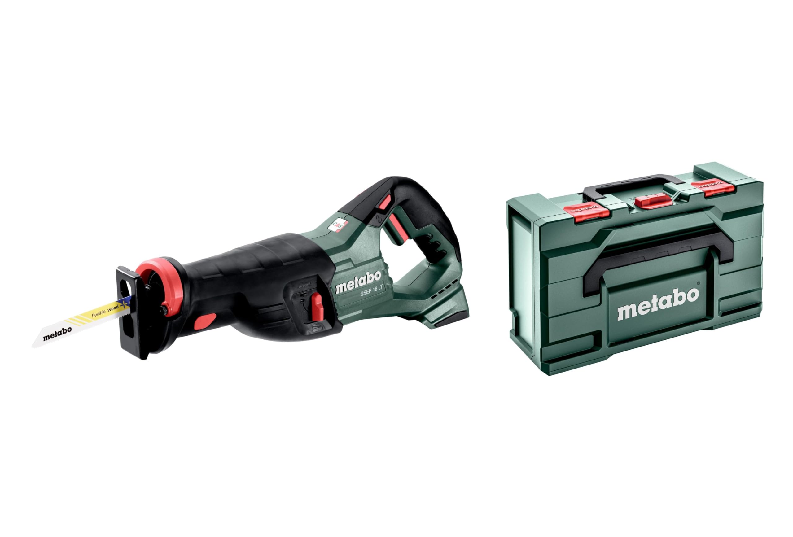 Metabo 601616840 SSEP 18 LT Cordless recipro Saw incl. case w/o Ba...