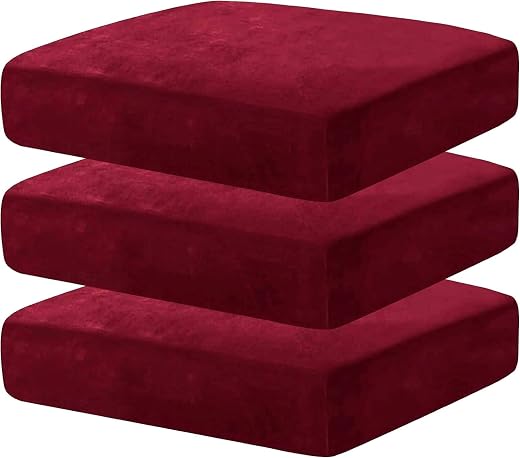 UniqueLittleFriend 32D High Density Foam Sofa Seat &amp; Back Cushion Set | Premium Non-Wrinkle Sofa Gaddi with Removable Wash...