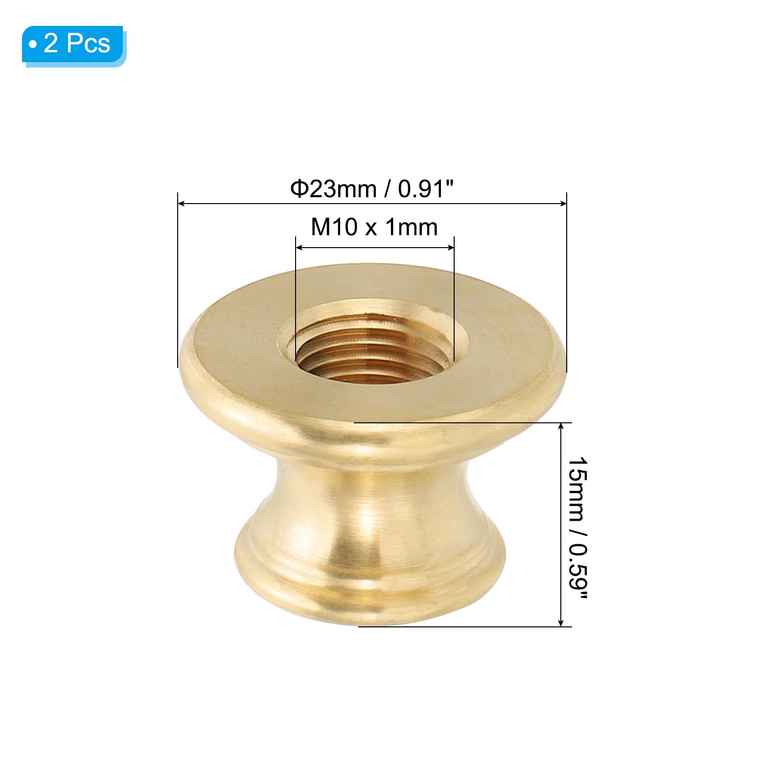 PATIKIL Lamp Solid Brass Neck - Image 2