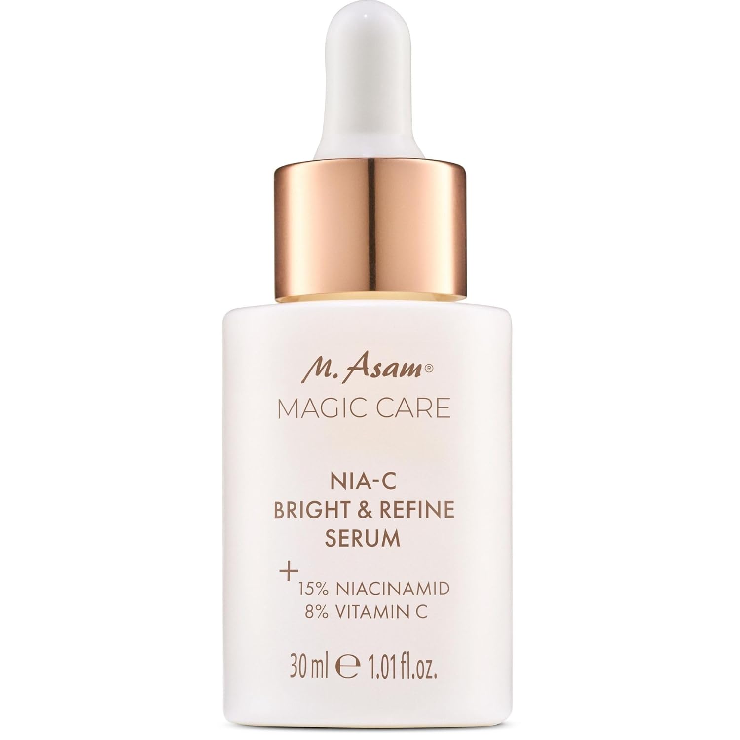 M. Asam Magic Care NIA-C Bright & Refine Serum (30 ml) - Highly Concentrated Niacinamide Serum with Vitamin C, Face Care Against Pigment Spots, Refining Skin Care
