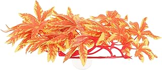 Parliky Simulação De Rastreador Planta Répteis Tigelas De Peixes Para Peças Centrais Plantas De Aquário Artificial Plantas De Aquário De Plástico Plantas De Terrário De Plástico Plantas