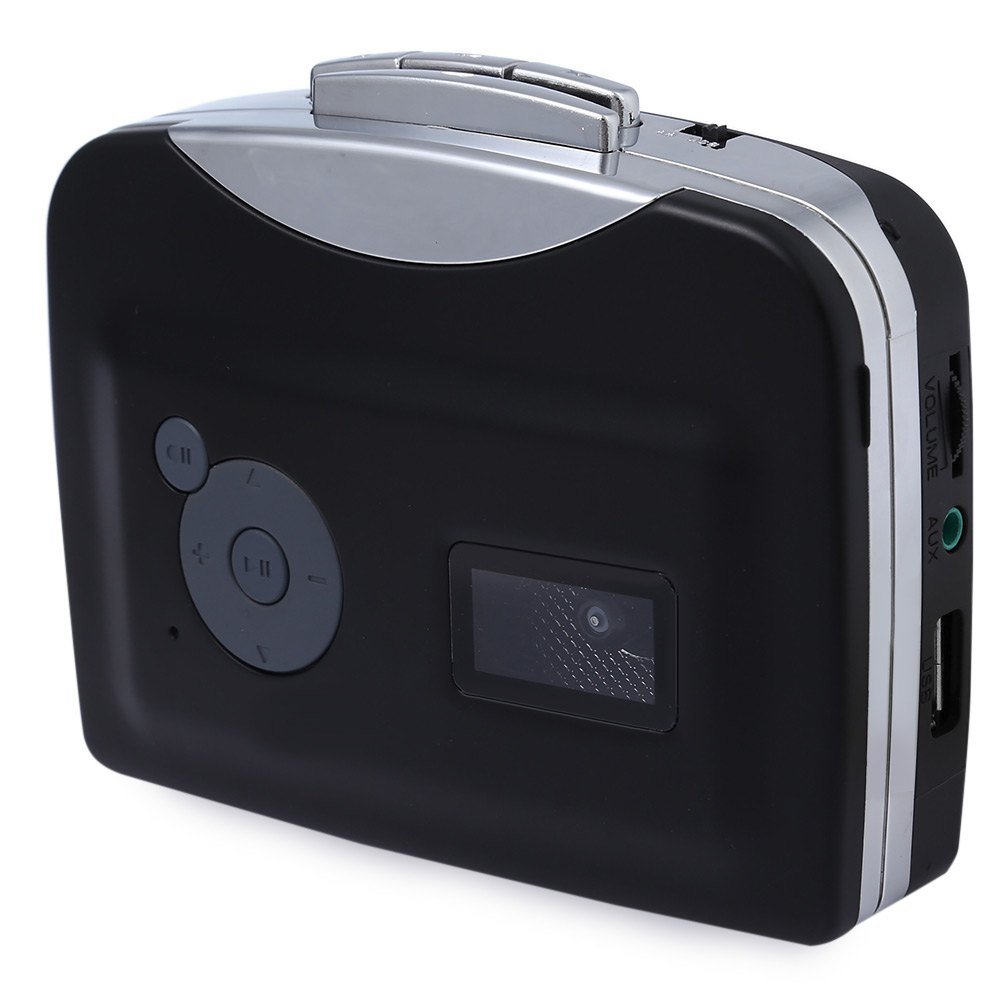 EzCap 230 Reproductor de Casete y Convertidor de Cinta a MP3 sin Ordenador con USB