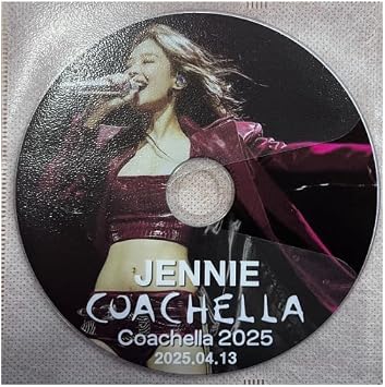 JENNIE COACHELLA Concert 2025.04.13 Black Pink Jennie KPOP DVD