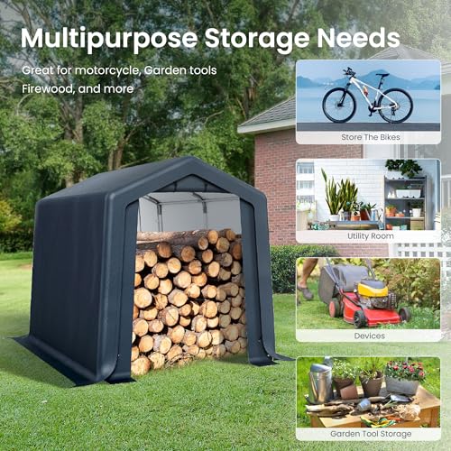Backyard Storage Shed 8x10