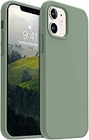 Vista 17 de AOTESIER Funda compatible con iPhone 12 y 12 Pro de 6.1 pulgadas, sedoso al tacto, goma de silicona líquida suave de alta calidad, antihuellas