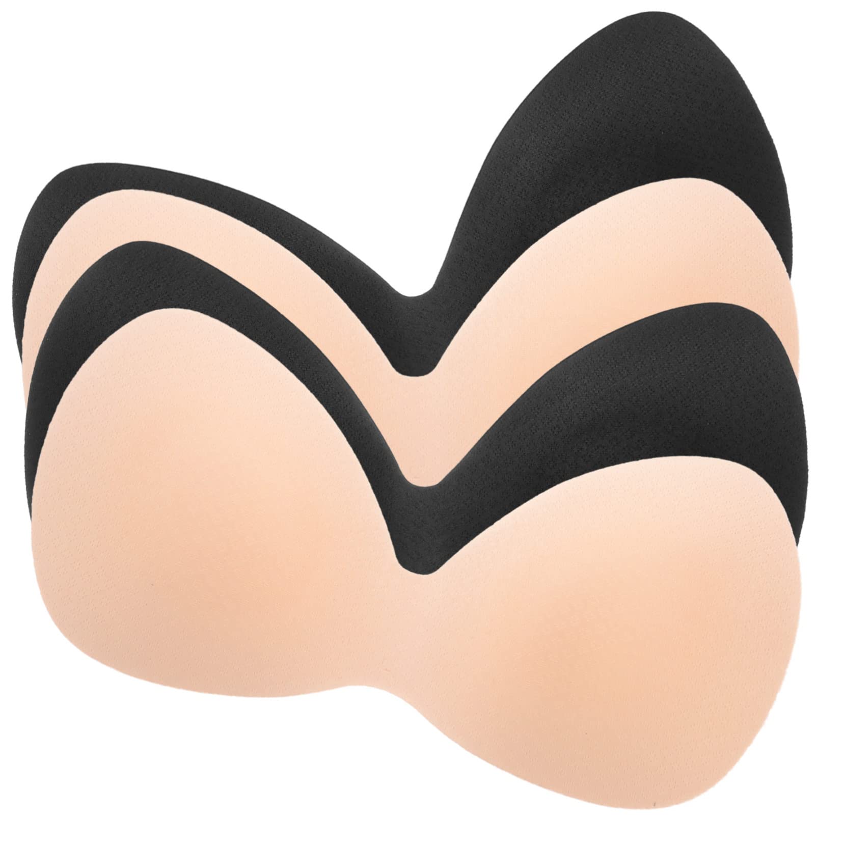 Healifty 16 PCS Rilievi della Biancheria Intima Reggiseno della Biancheria Reggiseno Sportivo delle Signore in Lattice Push Up Pad del Costume Bagno Pastiglie del