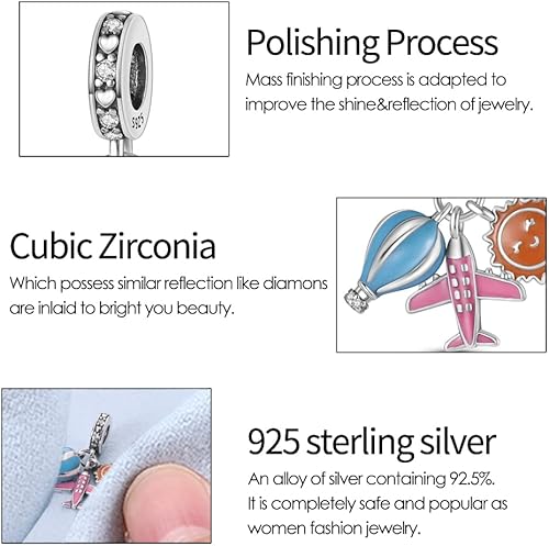 Miniatura 2 de Charms Beads fits for Charms Bracelets for Woman Girl Jewelry Beads Gifts for Women Bracelet&Necklac