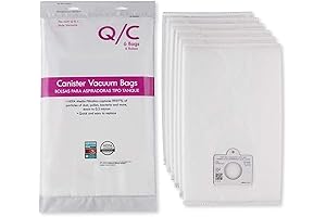 6 Style Q/C 53292 Hepa Filtration Bags, Fits 200 400 600 700...