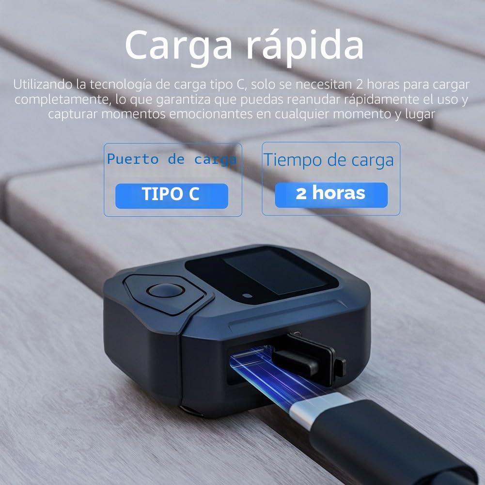 Control remoto GPS Bluetooth, mando a distancia para DJI Action 4/5Pro puede controlar 16 dispositivos al mismo tiempo 25 m pulsera de inteligencia