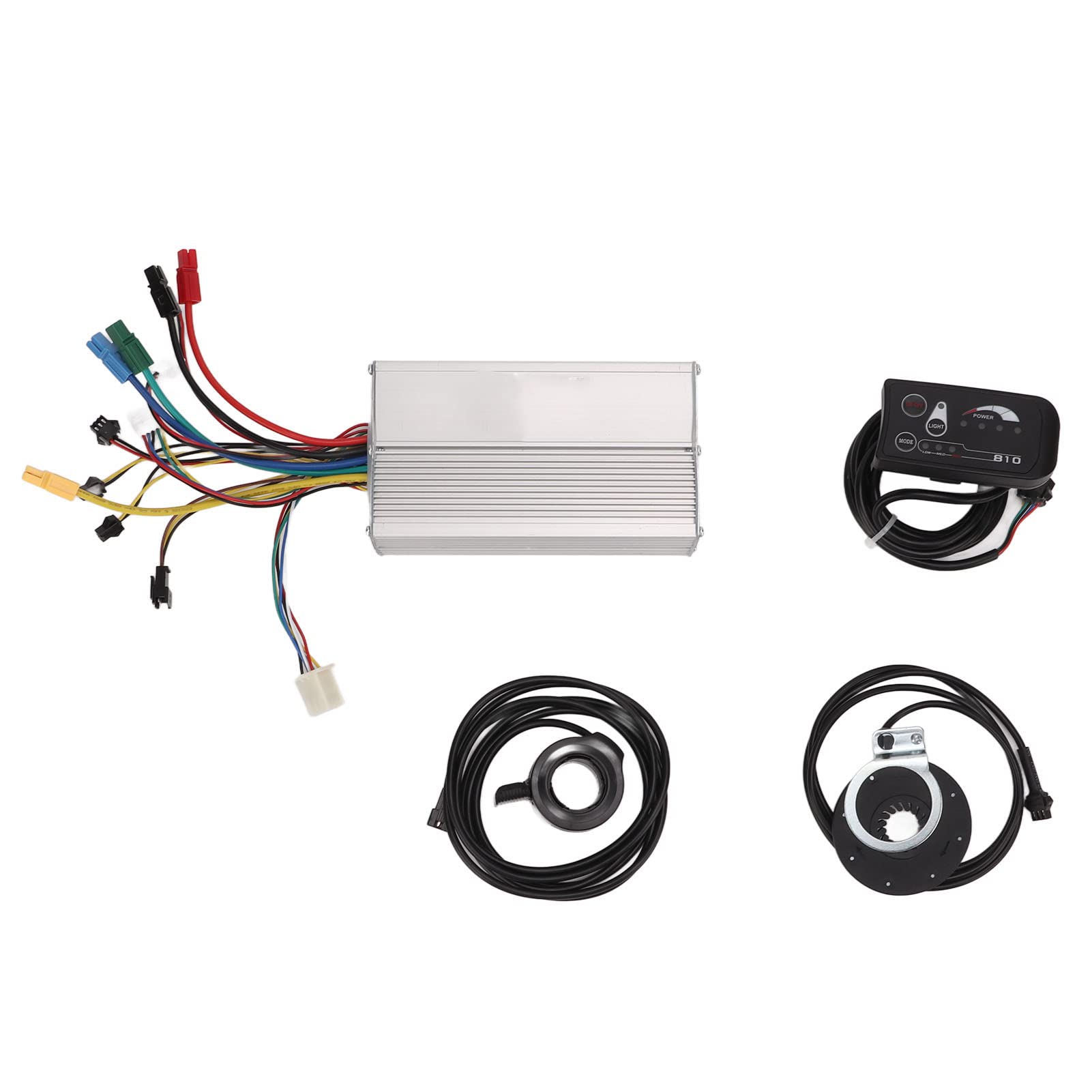Electric Bicycle Controller Kit, 36V/48V 30A 1000W Brushless Motor