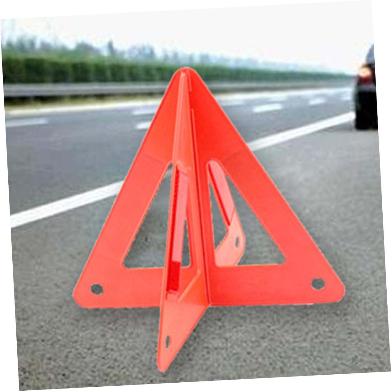 3 piezas Triángulos de Seguridad Reflectantes para Emergencias de Coche de Advertencia Plegables para Inspecciones y Situaciones de Avería Diseño Conveniente para Almacenamiento