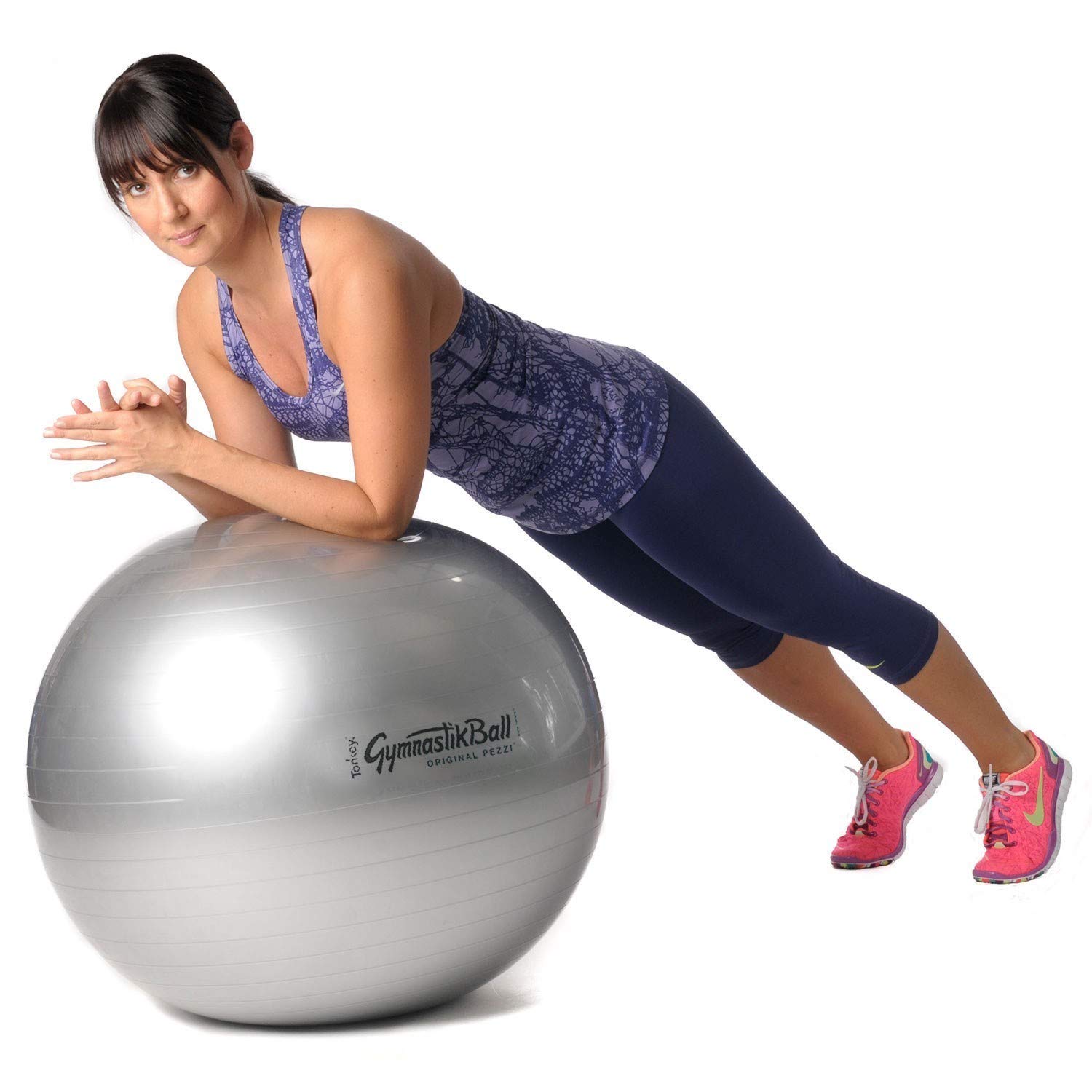 PEZZI Set di palle da ginnastica standard da 42 cm fino a 75 cm, con pompa Oliver fino a 400 kg di portata