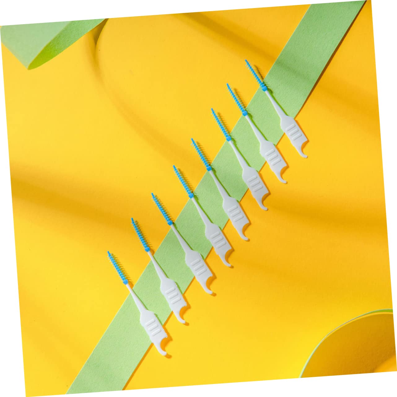 FRCOLOR 800 Piezas cepillo interdental limpiando suministros limpieza bucal toothbrush palillo de herramienta de cuidado bucal personal palillos de limpieza portátiles