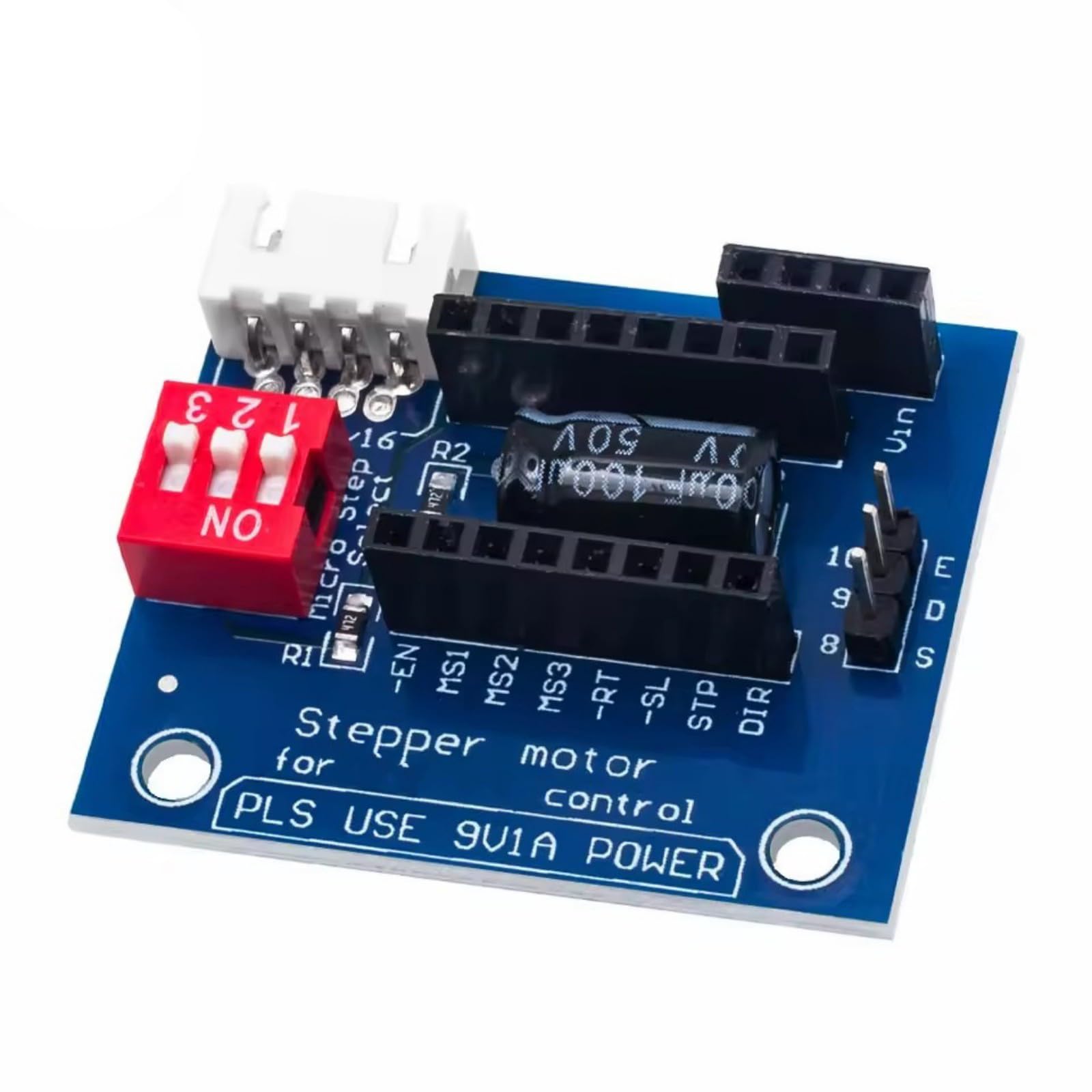 Microstepping Motor Control Board with Overheats Protections for 3D Printer Automation Projects Electronics Stepper Motor Driver Control Module