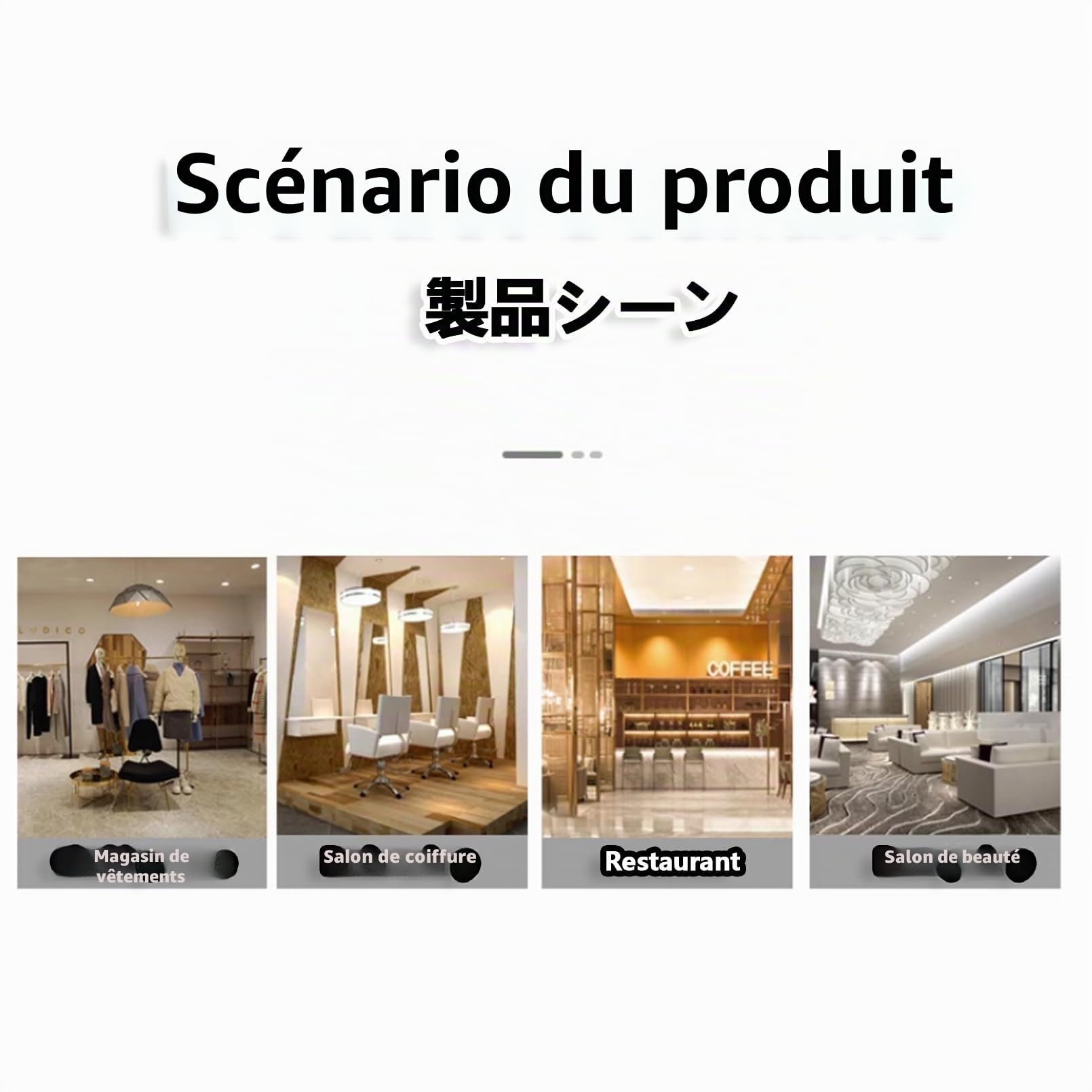 Comptoir d'accueil Blanc Moderne avec Tiroirs Verrouillables et Éclairage LED - Bureau de Réception pour Salon, Hôtel, Bureau, Magasin, Lobby(Beige,60 * 45 * 100cm)