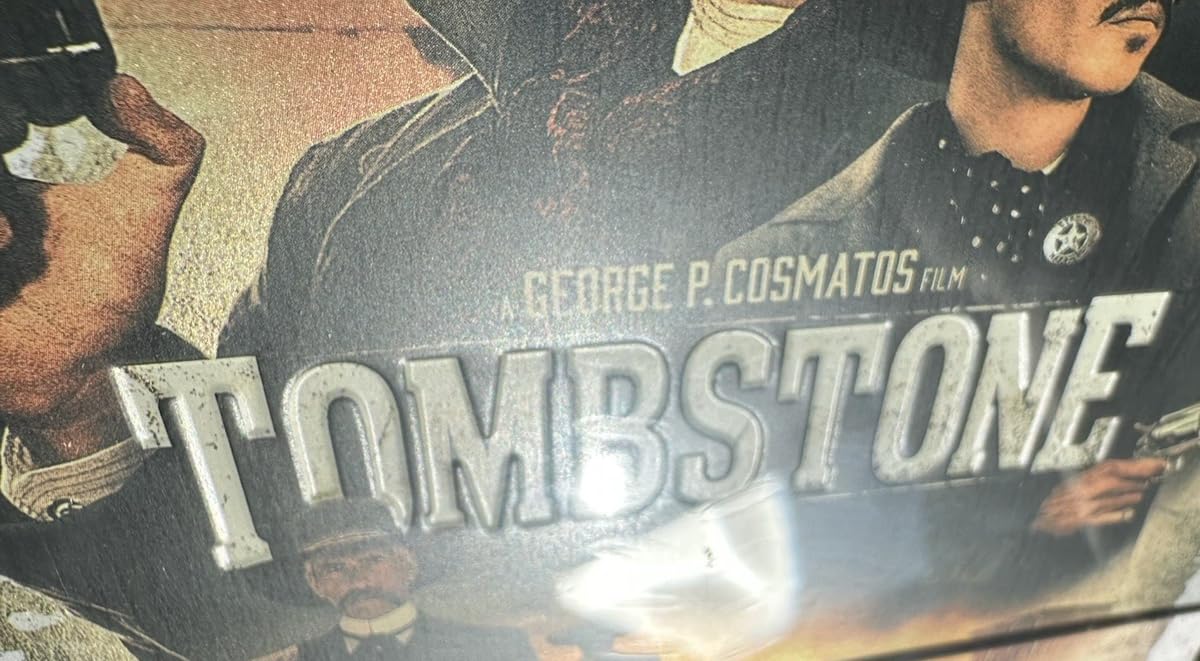 TOMBSTONE 4K UHD Blu-ray Embossed Steelbook (Limited Edition)