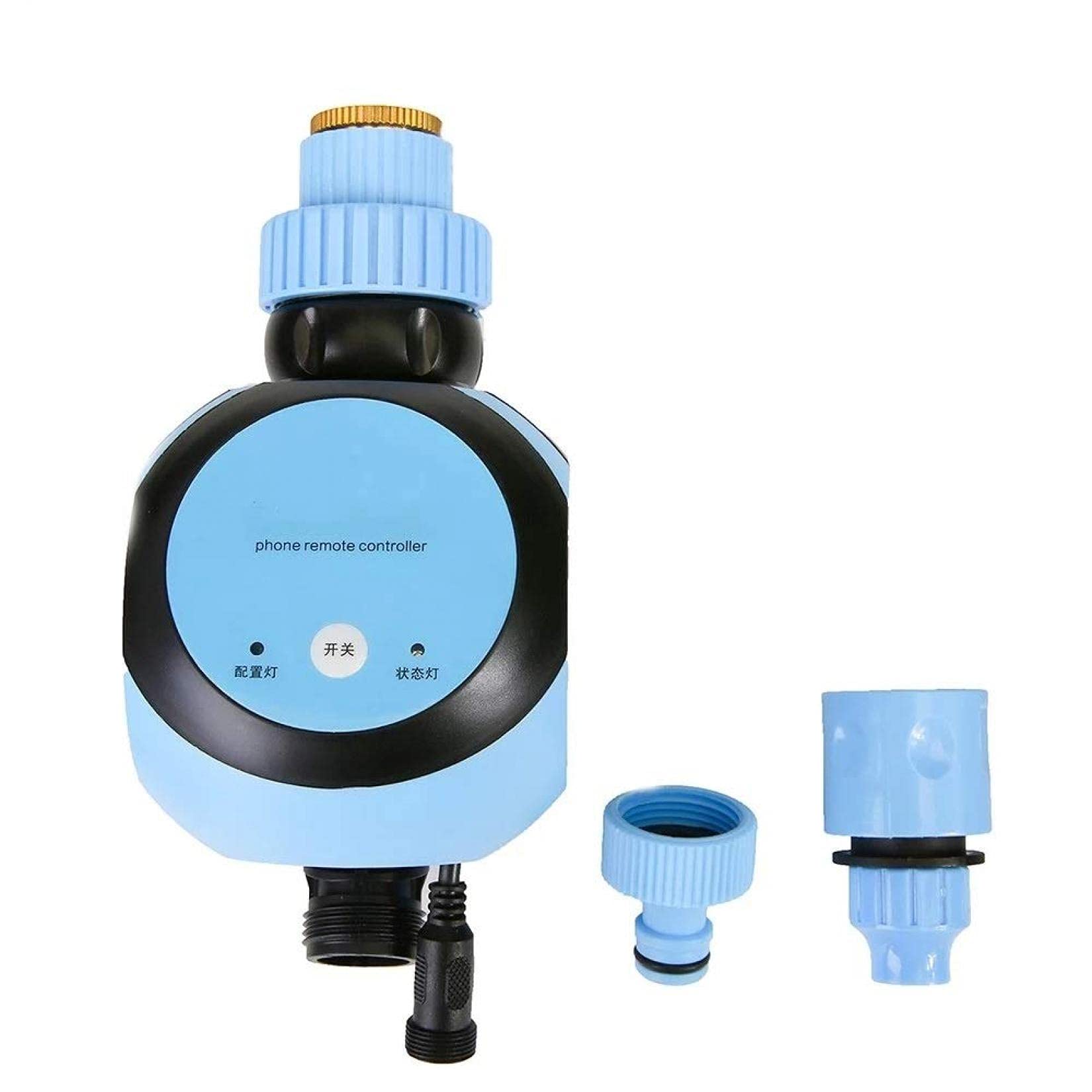 ZHJIUXING ST Irrigation Controller Automatic Irrigation Controller Wireless Water Tap Timer And Gateway Faucet Timer for Garden (Color : Blue, Size : EU), Blue, US