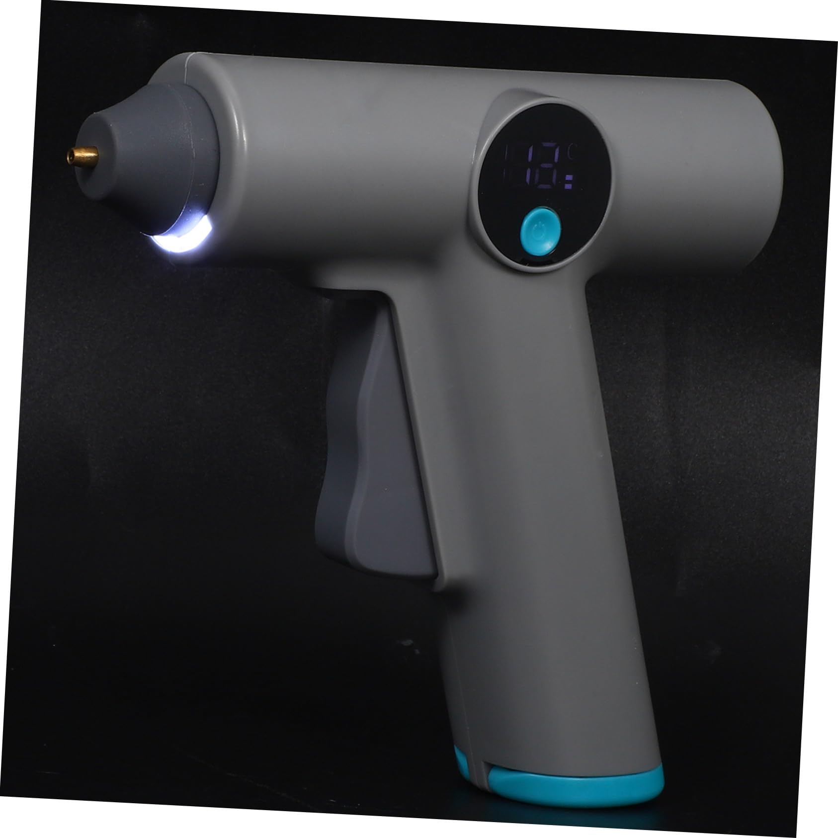 STOBAZA Pistolet à Colle Chaude Électrique Rechargeable avec Affichage de Température Bâtons de Colle Thermofusible pour Bricolage Loisirs Créatifs et Réparations