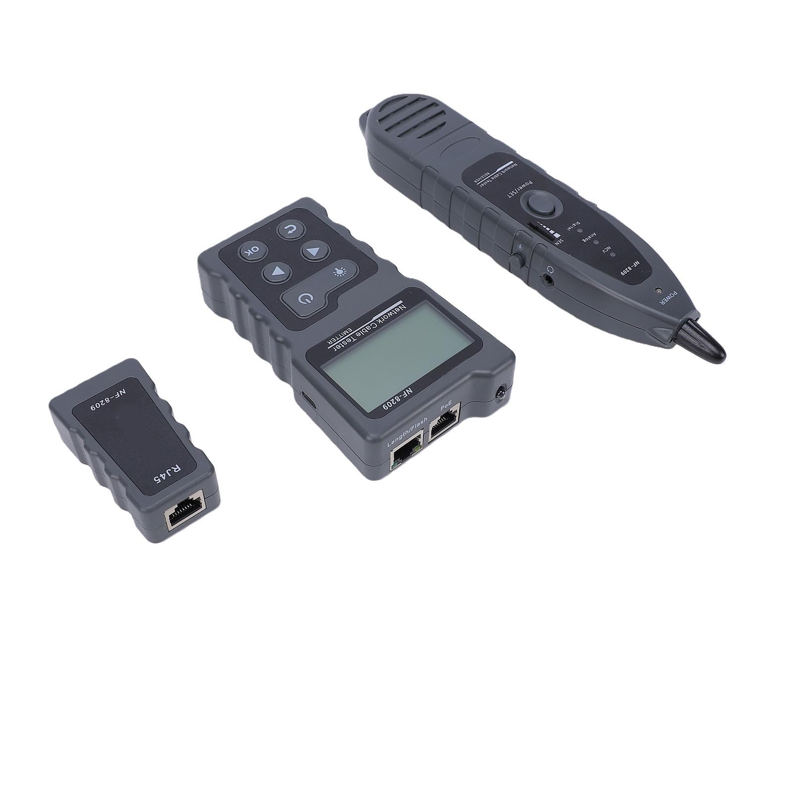 Acouto Netzwerkkabeltester Industrieller Sensor NF-8209 Digital Analog