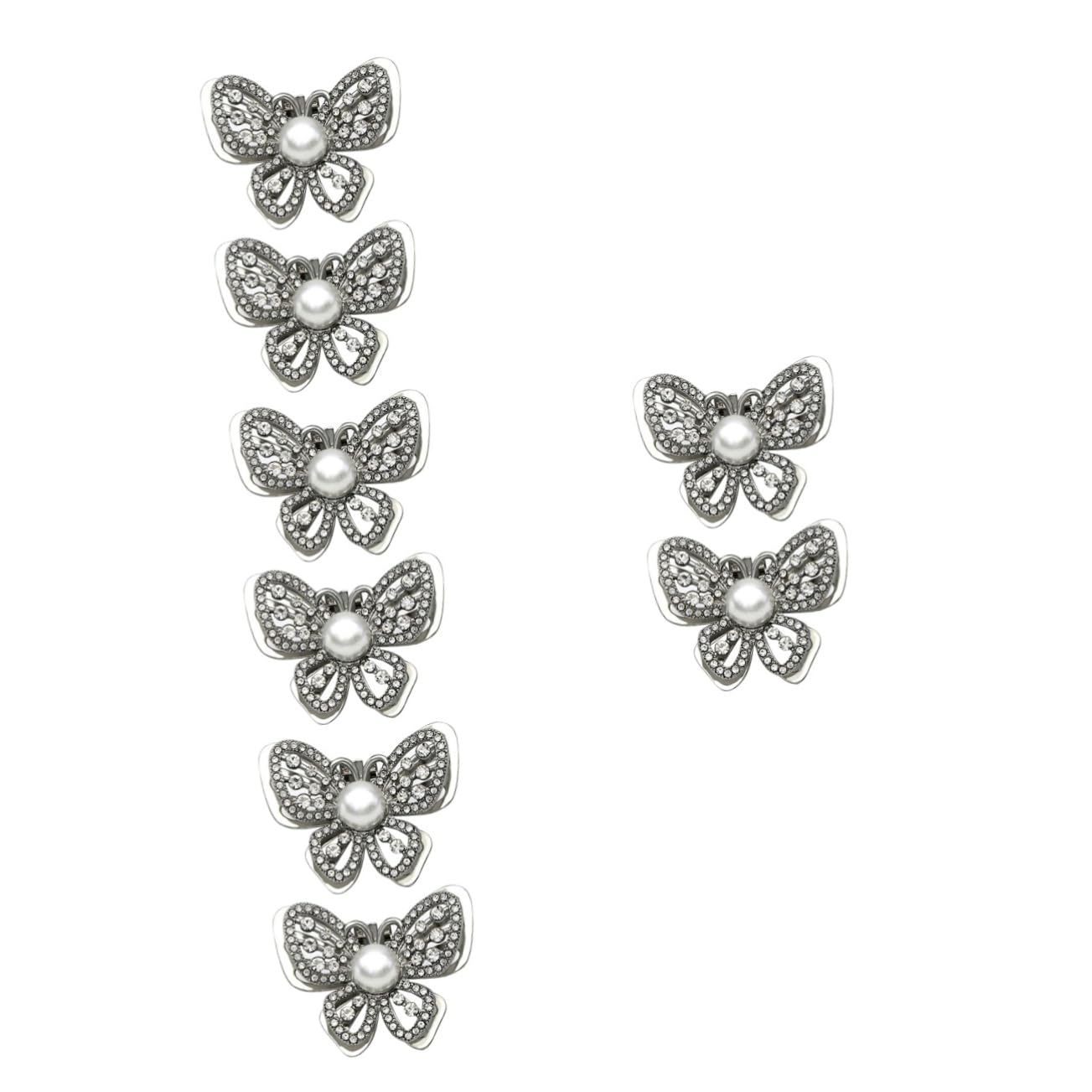 FRCOLOR Clip per Scarpe per Cerimonia Decorazione e Rimovibile per Scarpe Sposa