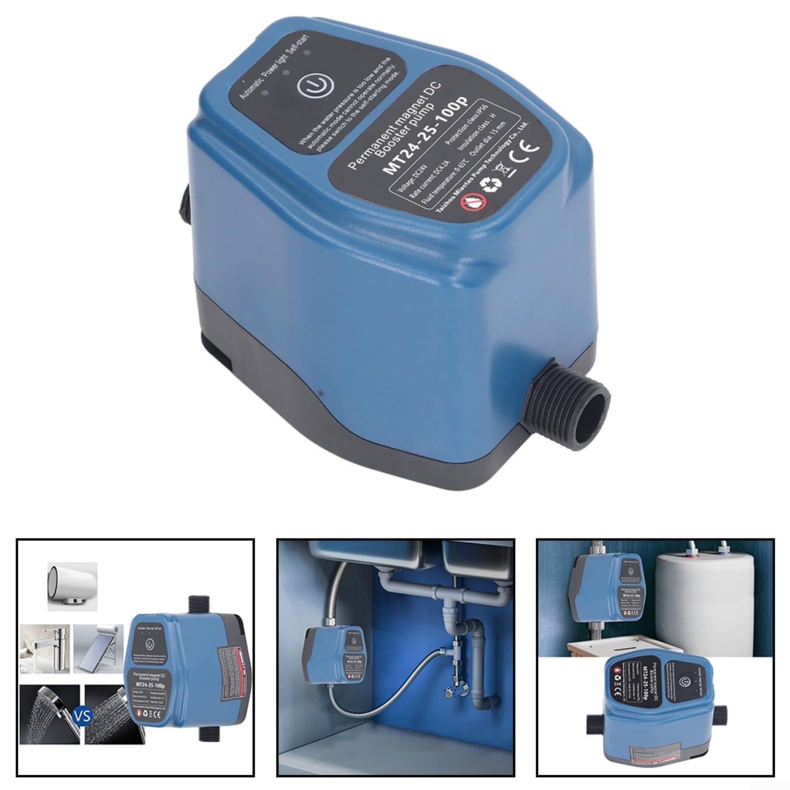 pour Pompe de Surpression d'Eau Automatique 24V pour