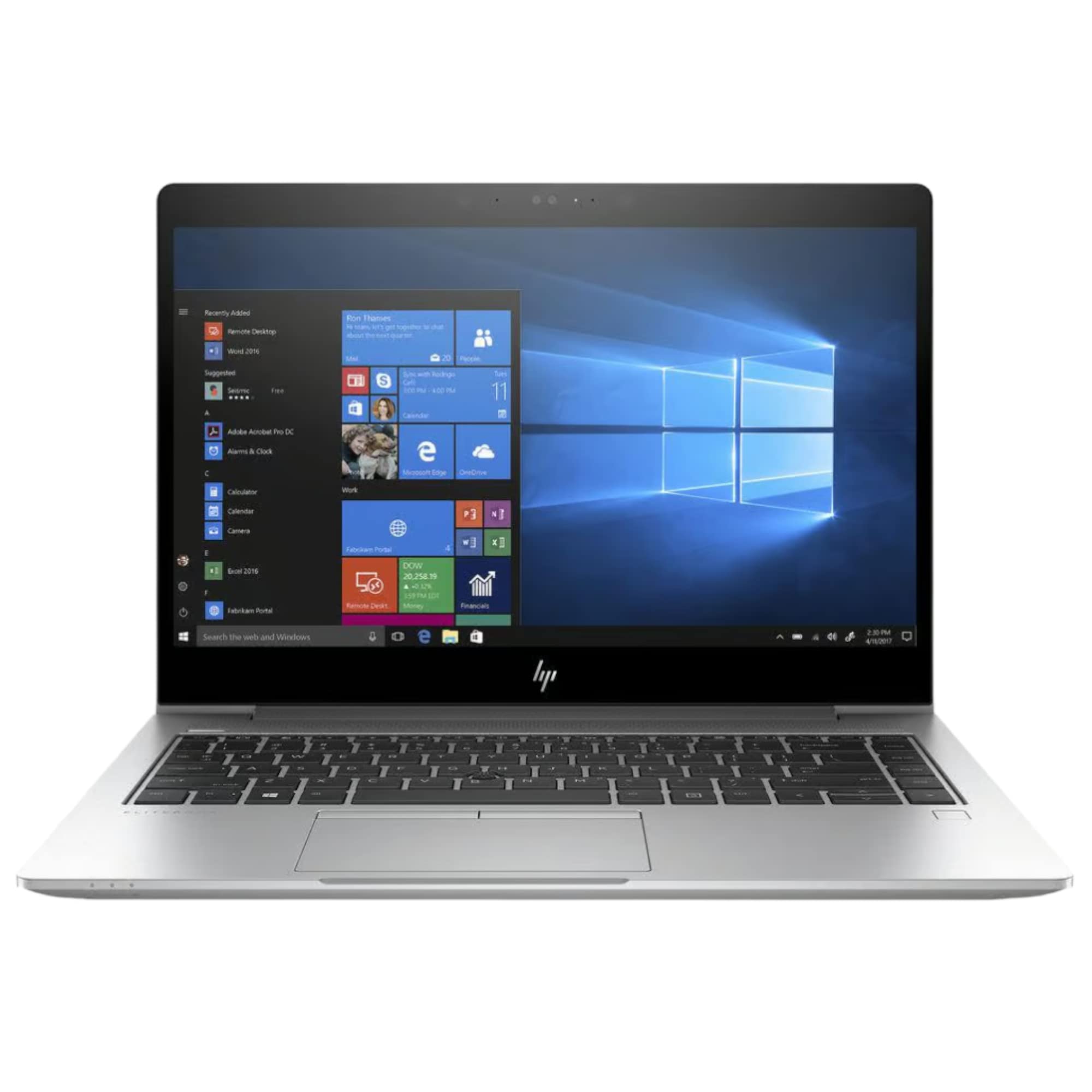 HEWLETT PACKARD HP Ordinateur portable 14 ", EliteBook 840 G5, i5-8250U, 16 Go de RAM DDR4, SSD 512 Go, clavier QWERTZ éclairé, ordinateur portable Windows 11, garantie 2 ans, bleu sarcelle