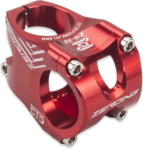 Bicicleta manillar vástago MTB CNC Power corto 1.378 in Mountain Bike Bridge 31.8 tubo Ciclismo vástago mesa elevadora