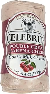 Generic Celebrity Amarena Cherry Goat Cheese 4 oz, 1