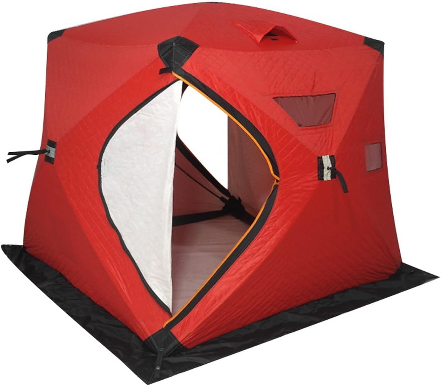 Namioty Outdoor Camping 2-3 osoby Automatyczny Namiot do łowienia ryb pod lodem, odporny na śnieg i zimno Bawełniany, zagęszczony, zimowy Namiot Ciepły Safehappy