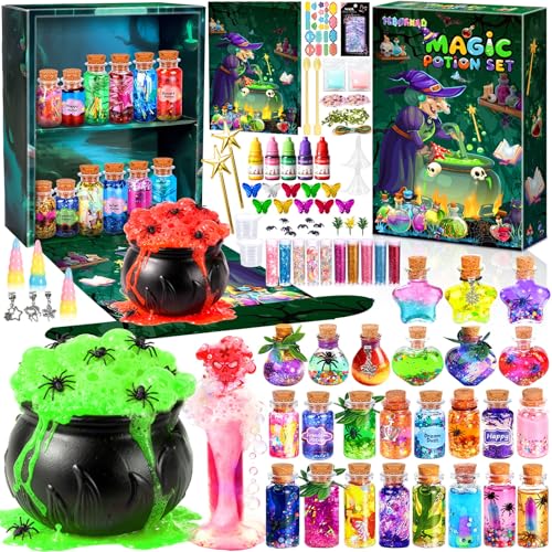 TEBOKHAD Creative Zaubertrank Set Kinder, 25 Zaubertrank...