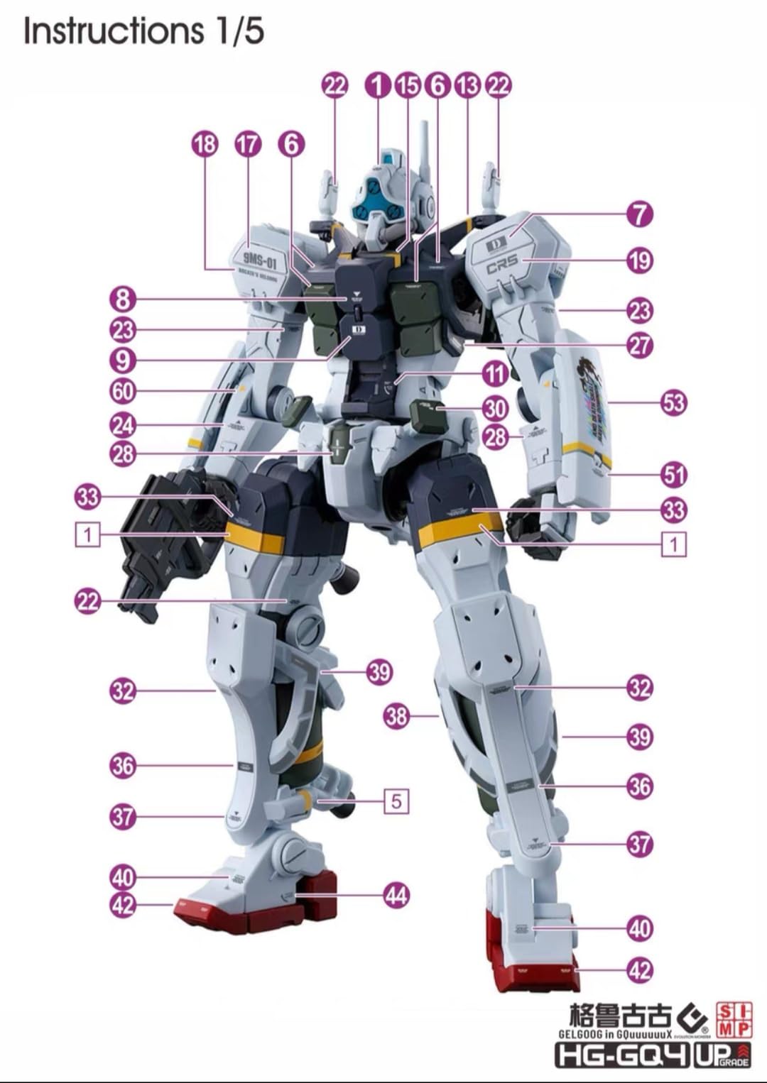Amazon | ガンダム GQuuuuuuX シリーズ 専用 水転写式デカール 蛍光