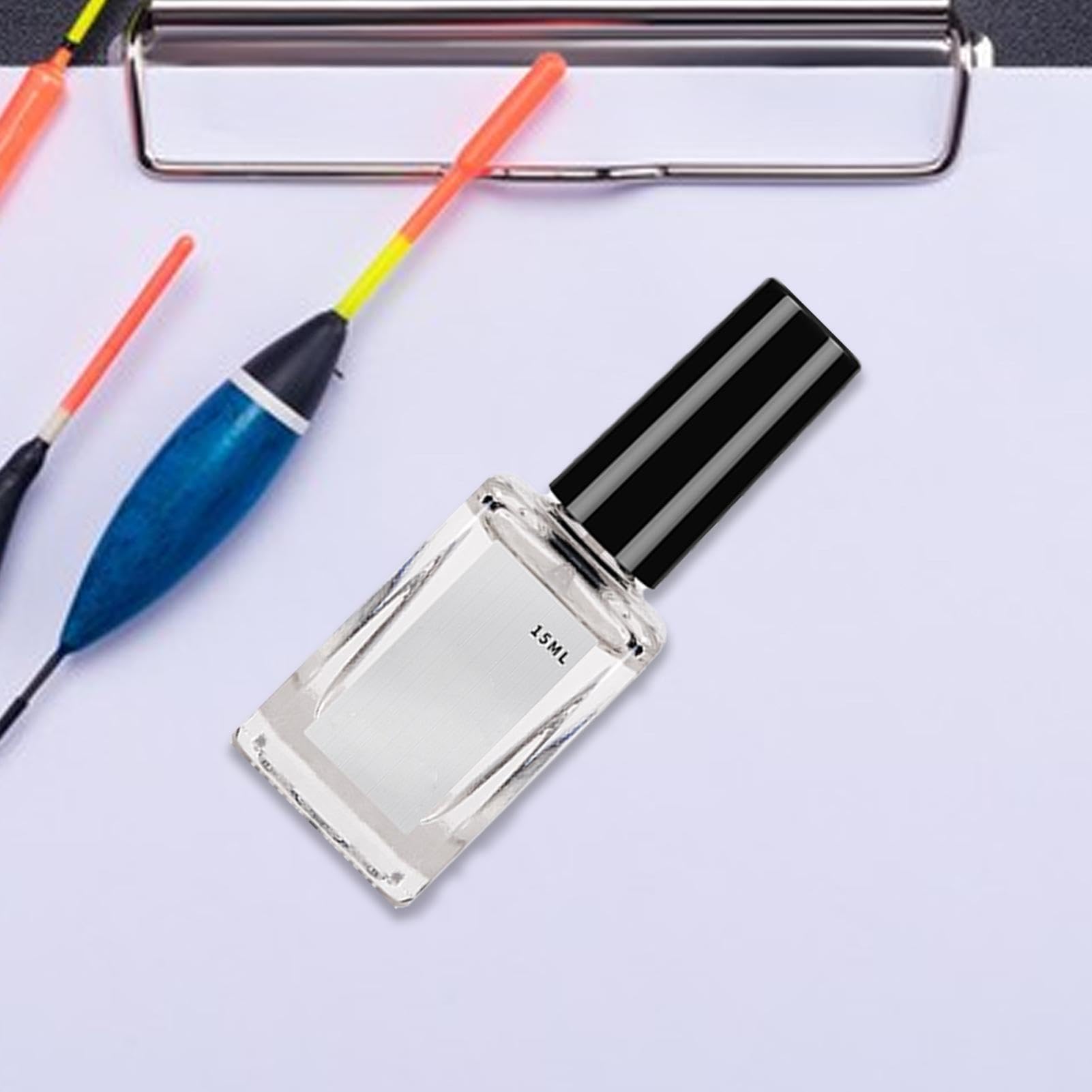 Peinture Fluorescente Pour Flotteur De Pêche – 15 Ml, 7 Couleurs (rouge, Jaune, Orange, Vert, Noir, Nettoyant, Réparateur) Avec Pinceau