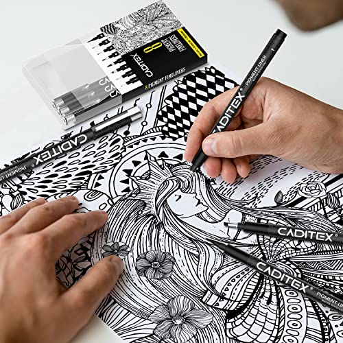 Calligraphy Pens, Caditex 8 Size Calligraphy Pens Set For Beginners Drawing, Writing #TOP5