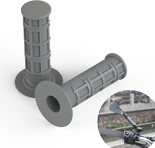 Miniatura 17 de Agarres universales de manillar de motocicleta de 7/8 pulgadas, agarre de goma antideslizante para mango de carreras, agarre de mano para moto