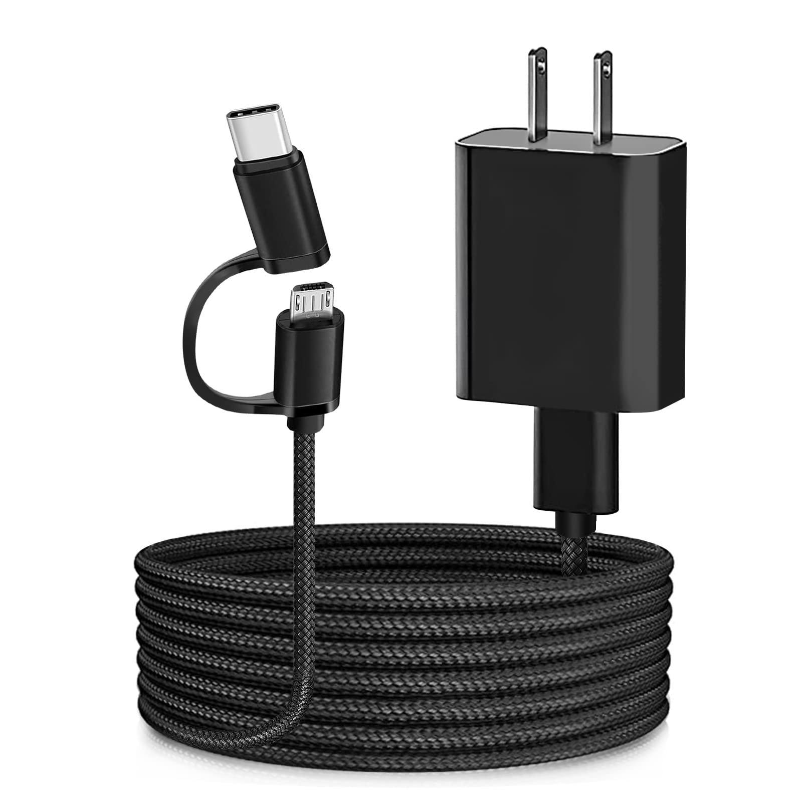 2 in 1 USB Wall Charger Cable Charging Cord Compatible for Tandem t:Slim X2 Insulin Pump, Tandem Mobi Insulin Pumps, for Tandem Diabetes Care Charger