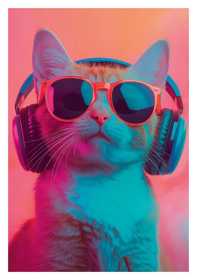 Postkartenblock Crazy Cats: 20 witzige Postkarten zum Verschenken und Verschicken