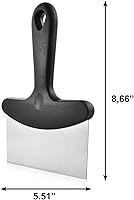 Vista 3 de RTT Heavy Duty Grill Scraper for Blackstone Griddle Accessories,Stainless Steel Griddle Scraper,Sturdy Food Scraper Griddle Scraper-Heavy Duty