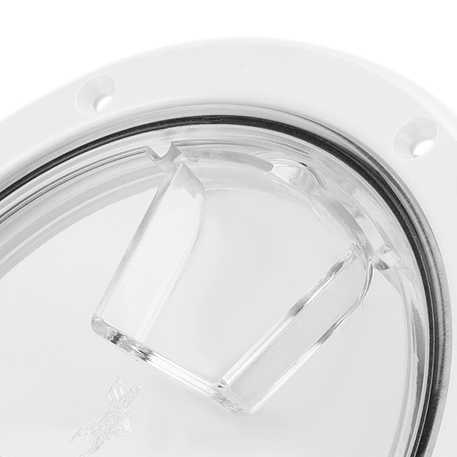 STOBAZA Portello Rotondo Per Barca 13,7 Cm – Coperchio Boccaporto Marino In Plastica Bianca, Antiscivolo E Impermeabile, Per Yacht E Imbarcazioni