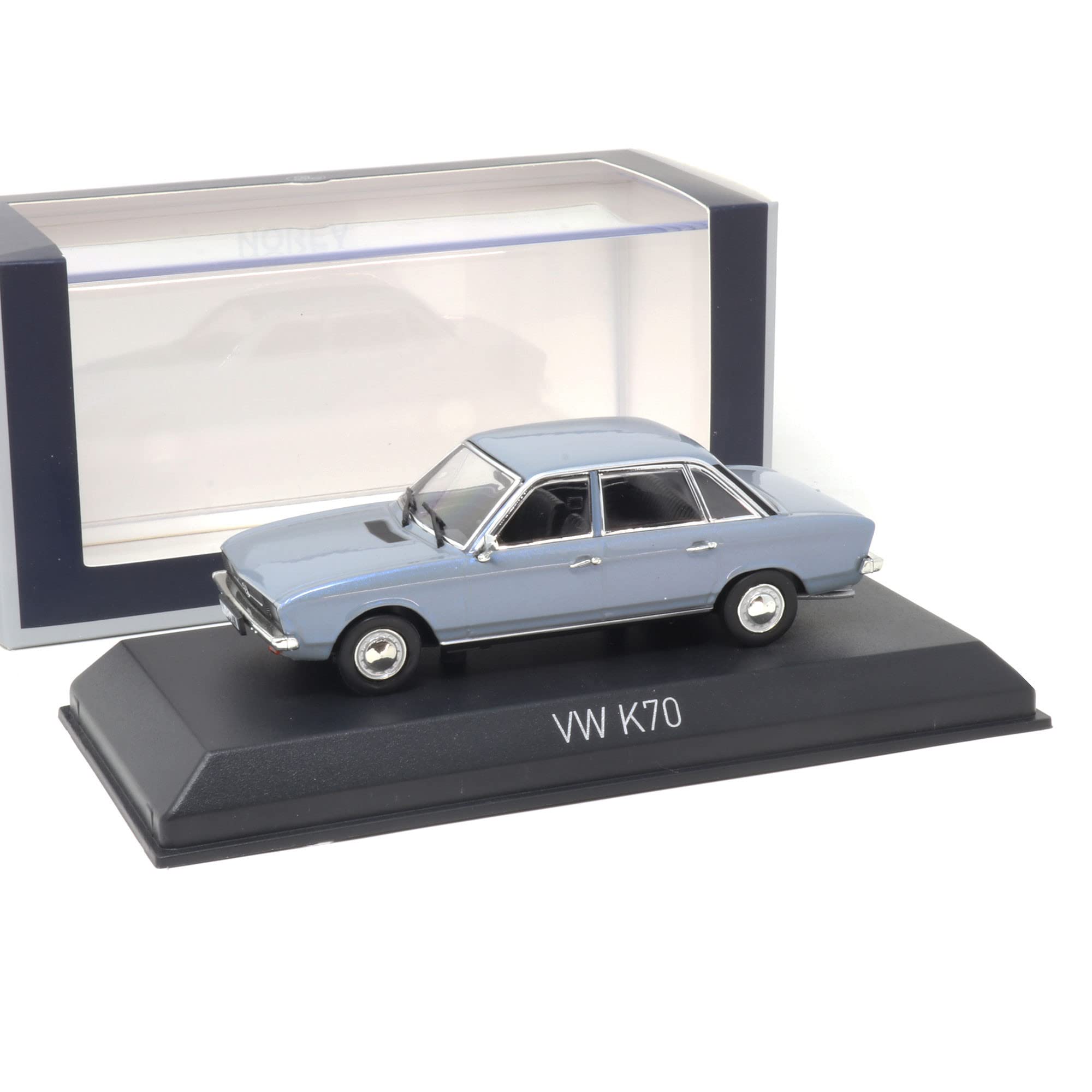 Norev NV840097 1:43 1970 VW K70 - Hellblau Metallic: Amazon.de