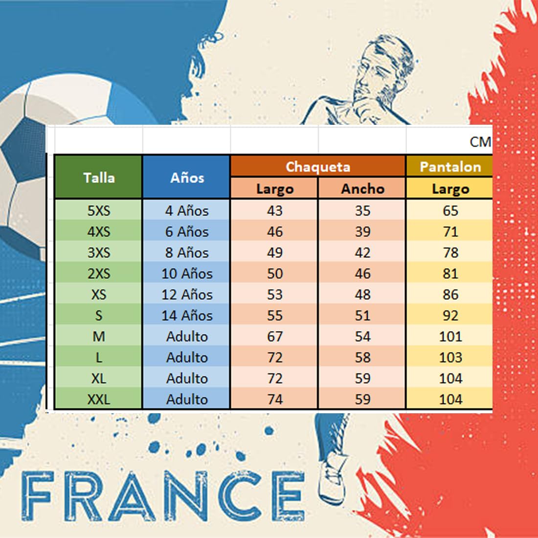 Camiseta de Francia, Ropa de Futbol, Adultos Unisex, Camiseta de fútbol, Regalos de Fútbol, Camiseta Deportiva, Ropa Deportiva