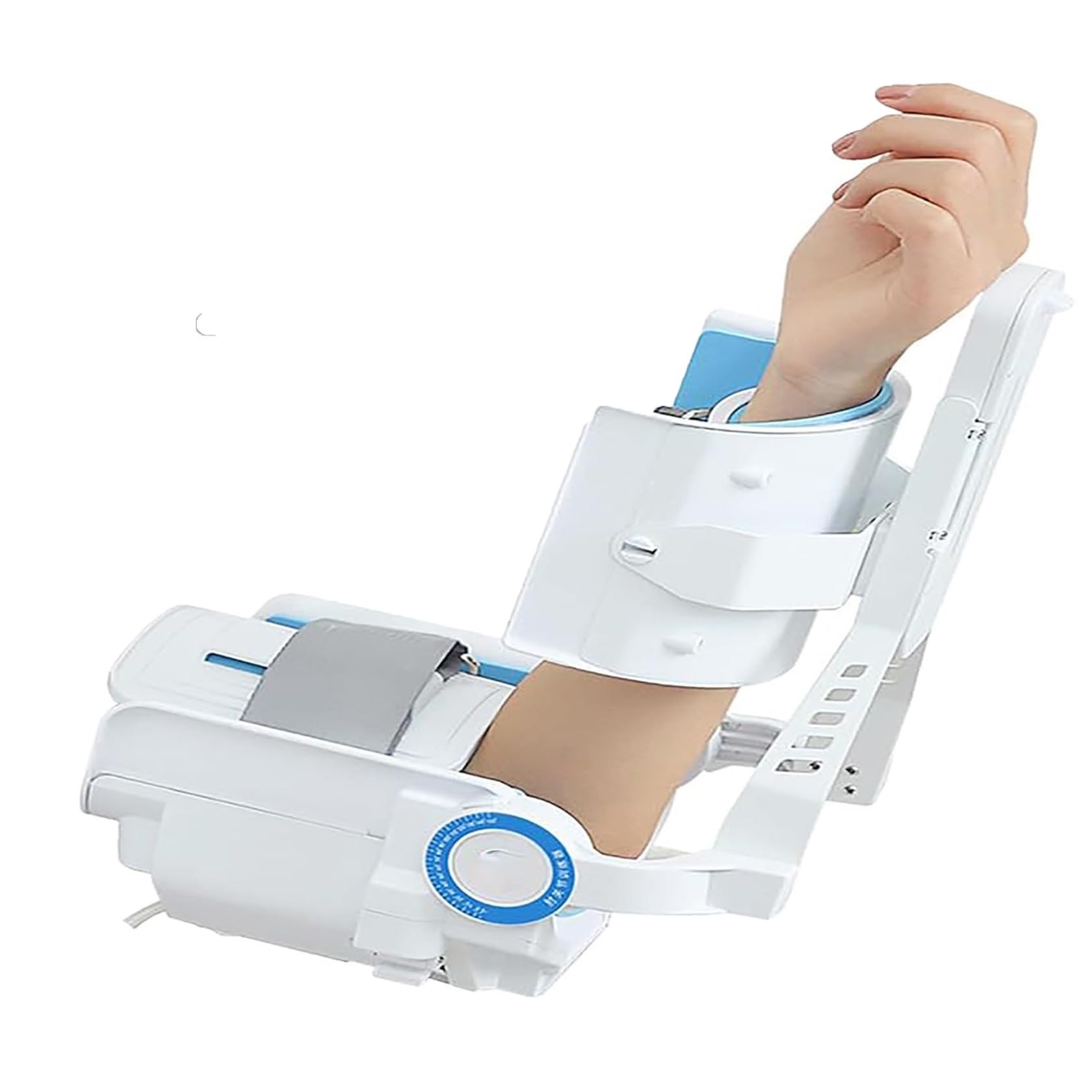 Dispositivo EléCtrico De RehabilitacióN De La ArticulacióN Del Codo Con Control Remoto Y Soporte Para Antebrazo Ajustable, Carrera De FlexióN De -5° Y 150° Equipo RobóTico De RehabilitacióN Del Codo