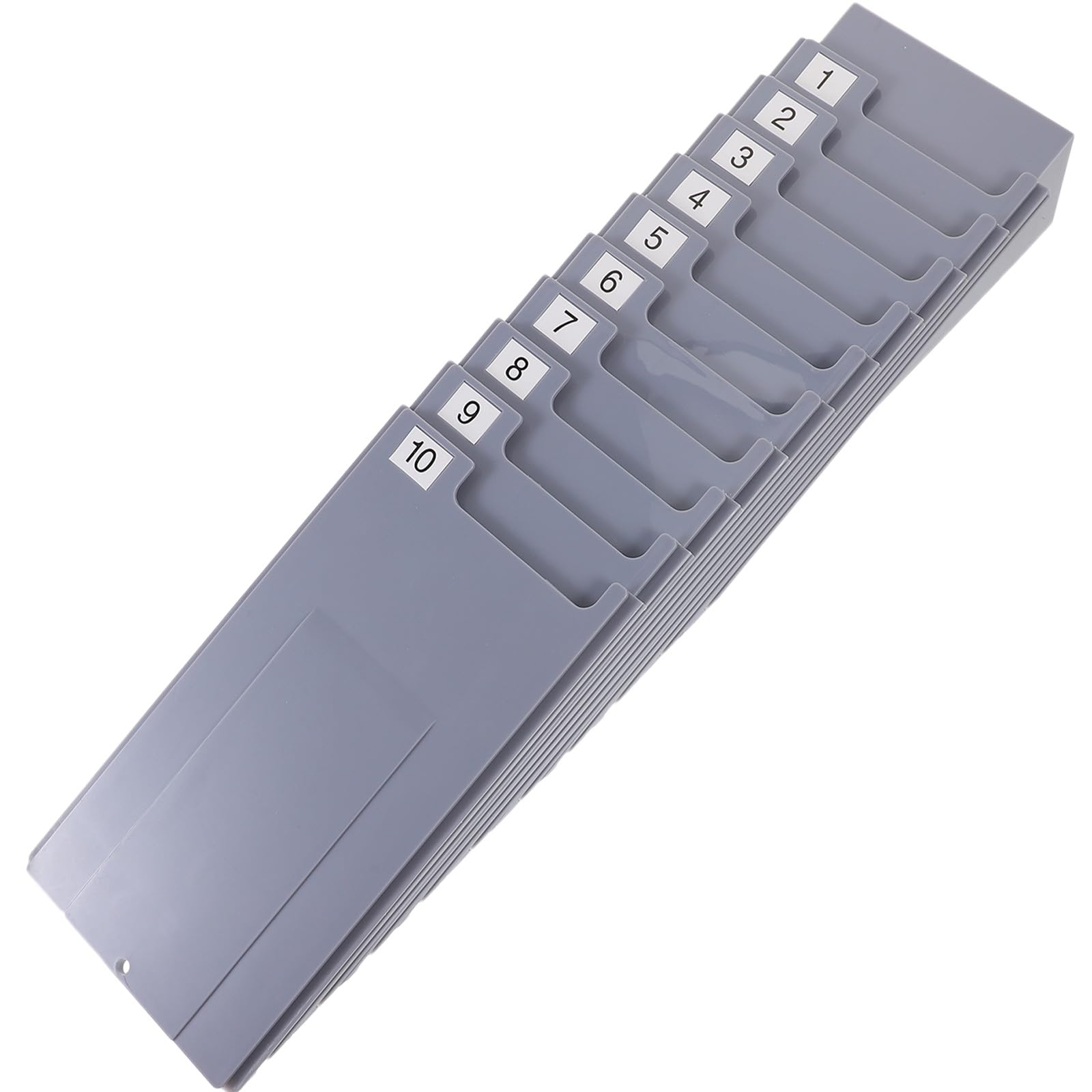 Cartes de Pointage Support de Rangement Mural en Plastique Réutilisable Alasum
