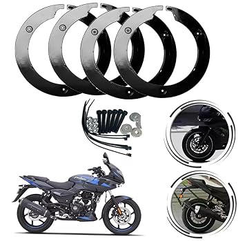 Vagary Disc Wheel Cover for Bajaj Pulsar 220F (17inch Bikes Wheel)