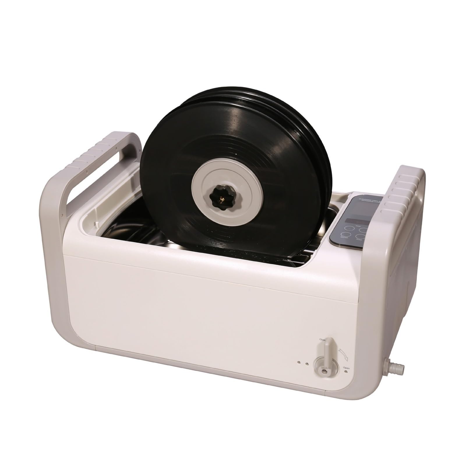 Nettoyant pour bijoux, Machine De Nettoyage À Ultrasons, Lumière Phonographe Disque Rondelle 7,5 L 410 W,pour supports(10 sheets)