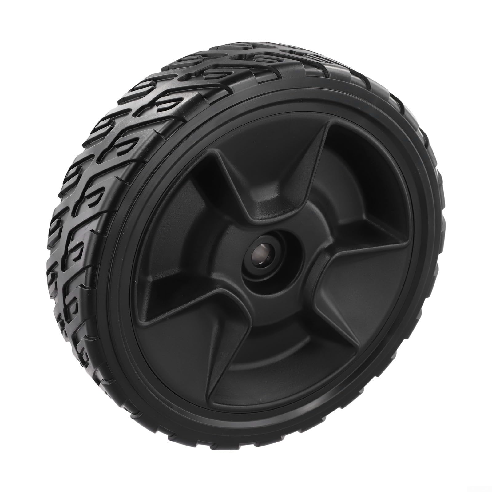 Ruote per tosaerba da 20,3 cm in gomma e plastica per Honda HRN216 VKA VKAA A VYA VYAA che supportano la compatibilità OEM e il funzionamento costante (ruota posteriore)