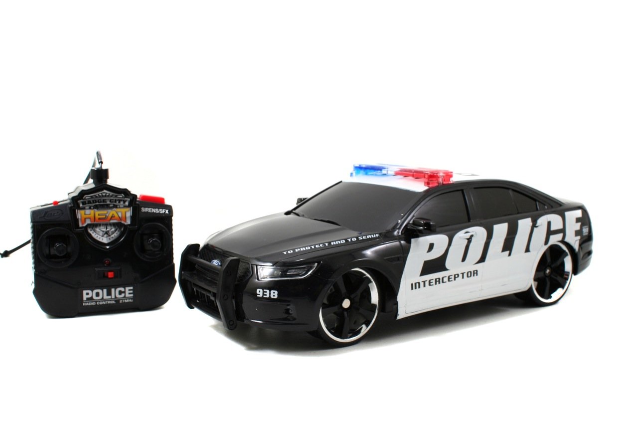 Jada Toys Heat R/C 2012 Ford Police Interceptor (1:16 Scale)