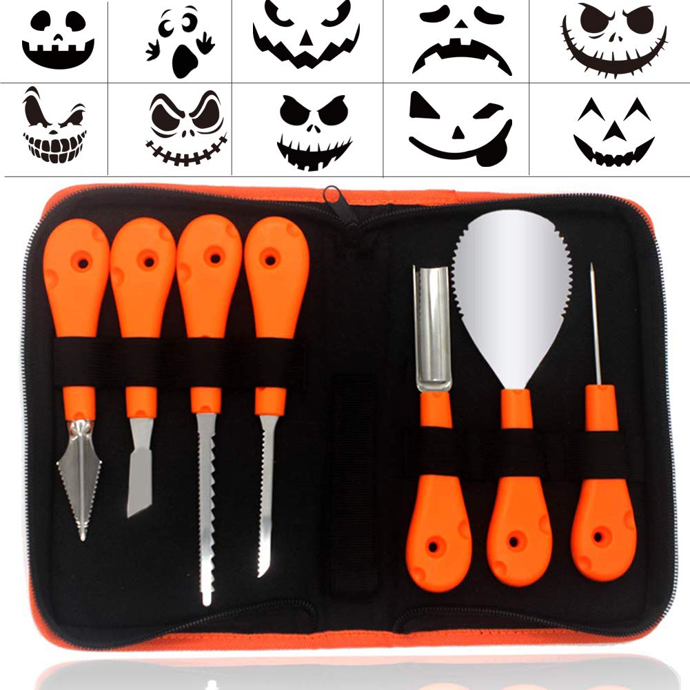 Buy OneChois Pumpkin Carving Set, Halloween JackoLanterns 7Piece