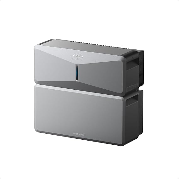 Anker SOLIX E10, 6kWh Battery Expandable to 90kWh, 9kW Solar Input, 7.6kW Rated Output, Generator-Ready, NEMA 4,4F to 131F, Up to 12-Month 0% APR