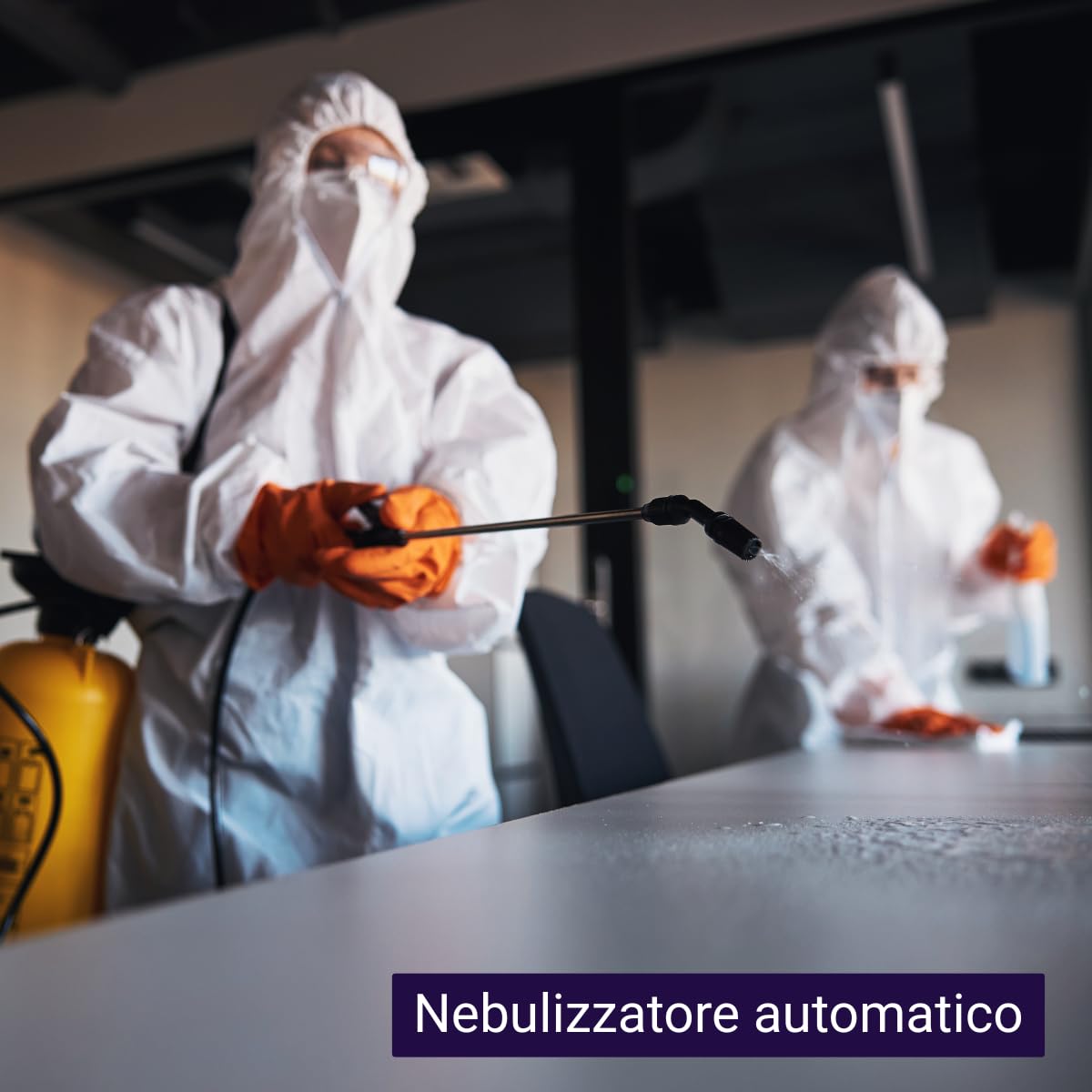 PIP Detergente Igienizzante Ecologico Concentrato per Superfici BioSan Fitness, Kit 2pz 1 LT. + Vapo, pari a 60 LT. P. Uso. Specifico Palestre ed Ambienti Sportivi, Professionale HACCP.