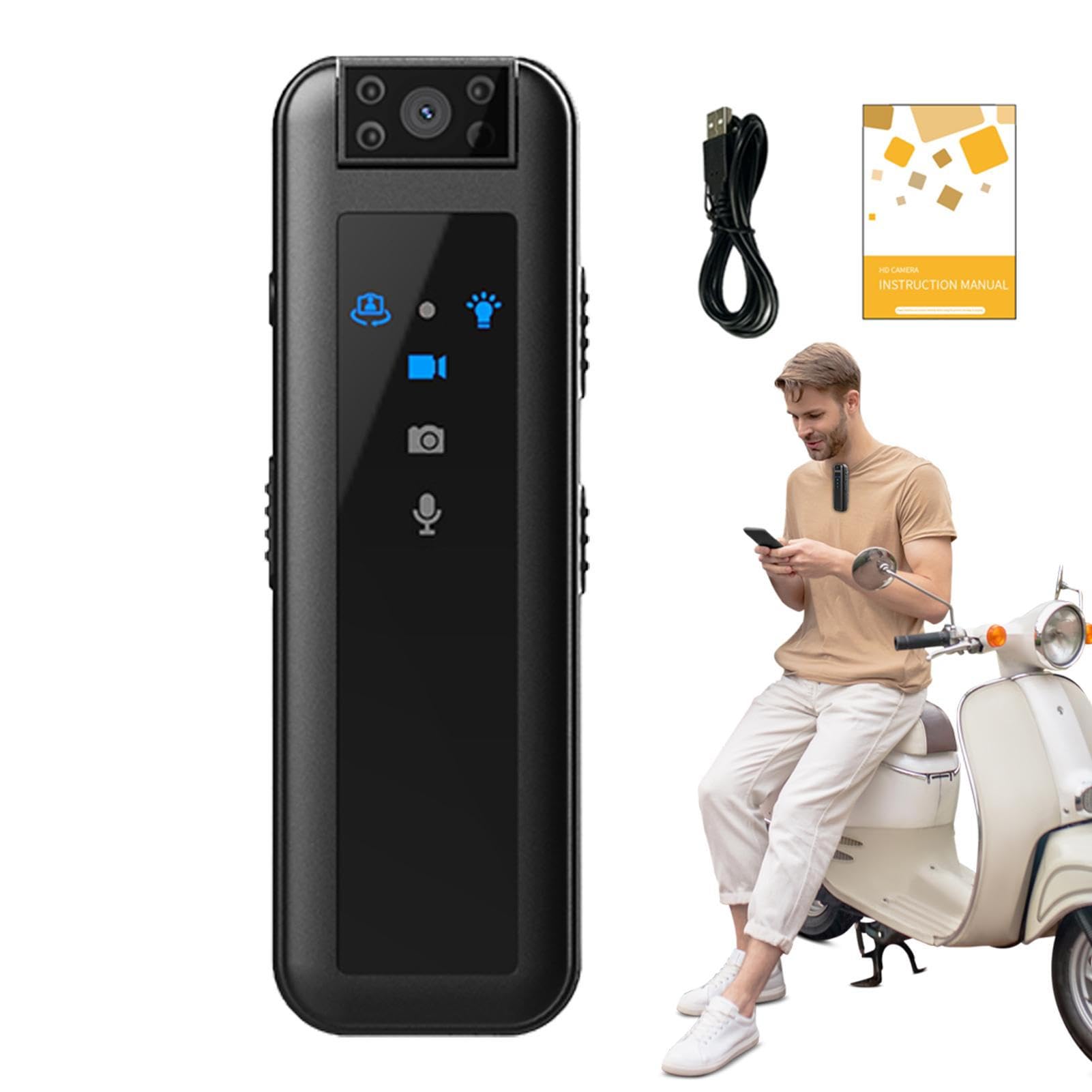 Caméra corporelle HD 1080p et enregistreur de poche CS07 avec vision nocturne